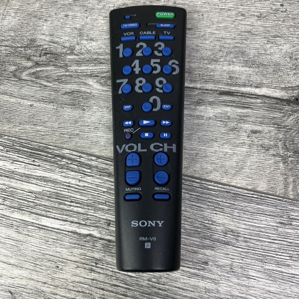 SONY RM-V8A Universal 3 Device Remote Control - Tested And Working